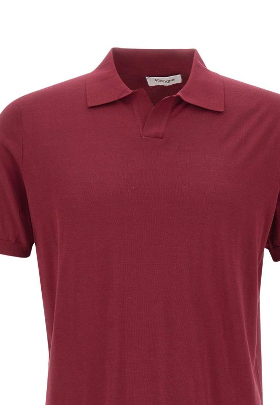 26SS 캉그라 폴로 티셔츠 300423 375 Red - KANGRA