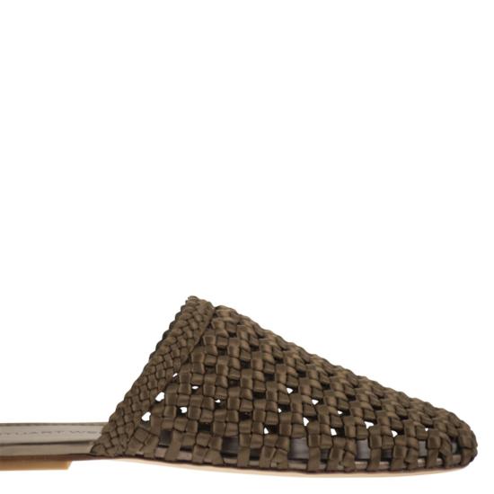 26SS 스튜어트 와이츠먼 뮬/슬리퍼 SN710 OLIVE - STUART WEITZMAN