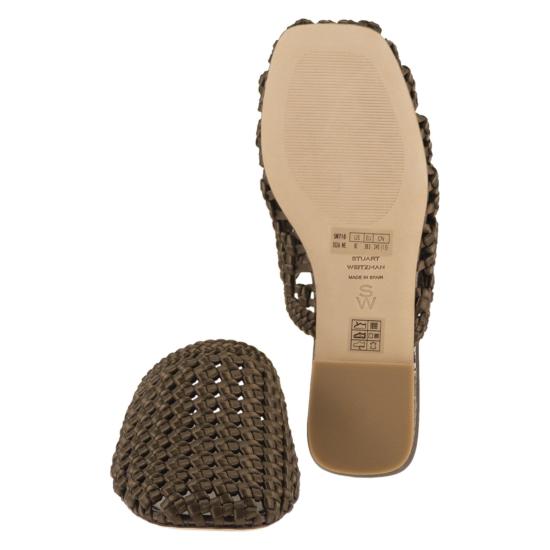 26SS 스튜어트 와이츠먼 뮬/슬리퍼 SN710 OLIVE - STUART WEITZMAN