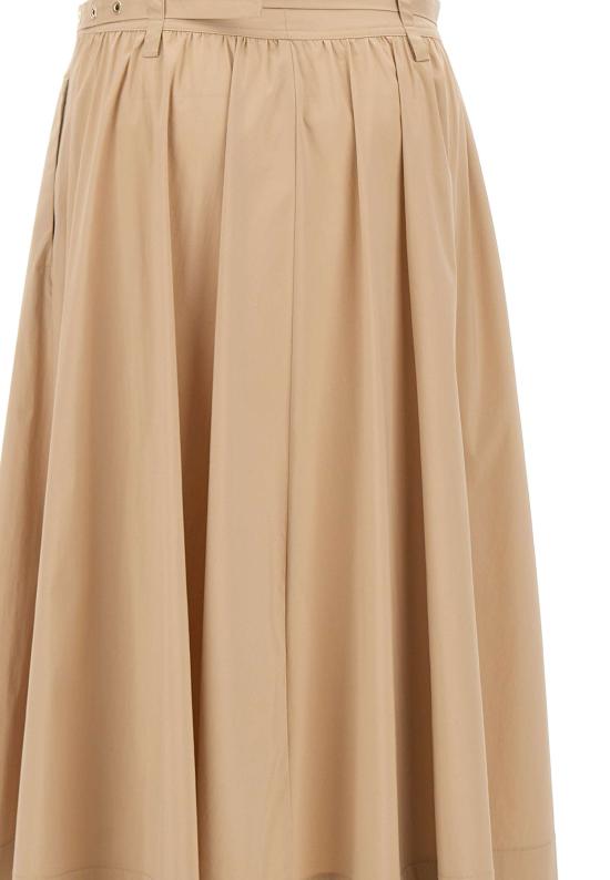 26SS 리우조 미디 스커트 CA6274T297A P9574 Beige - LIU JO