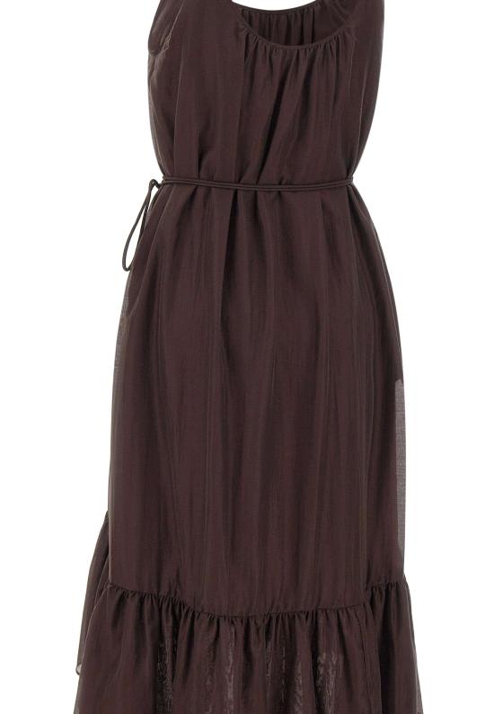 26SS 리우조 미디 원피스 CA6315T435A P9646 Brown - LIU JO