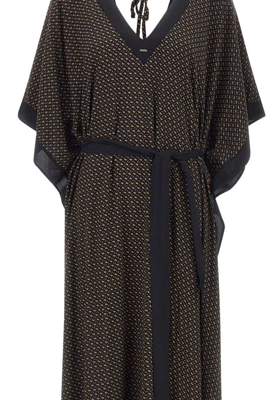 26SS 보스 미디 원피스 50561263 960 Black - BOSS