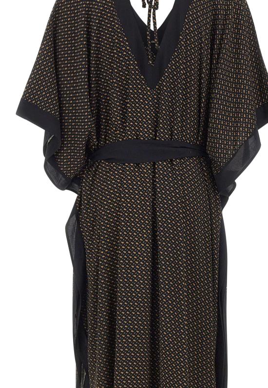 26SS 보스 미디 원피스 50561263 960 Black - BOSS