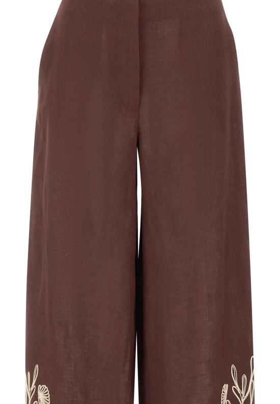 26SS 마렐라 팔라초 팬츠 2613131012200 004 Brown - MARELLA