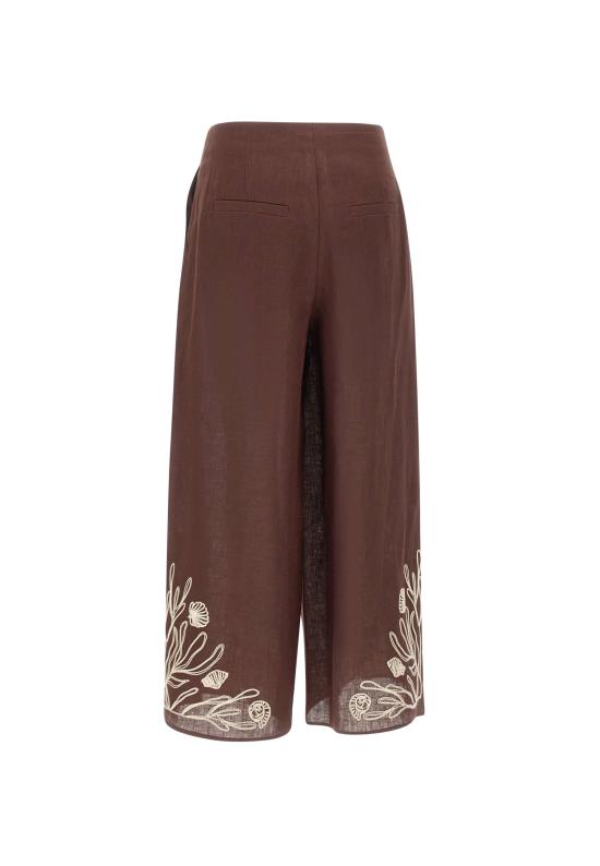 26SS 마렐라 팔라초 팬츠 2613131012200 004 Brown - MARELLA