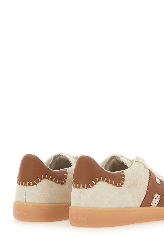 26SS 호간 스니커즈 HXW6470FY60UXH 0SUN Beige - HOGAN