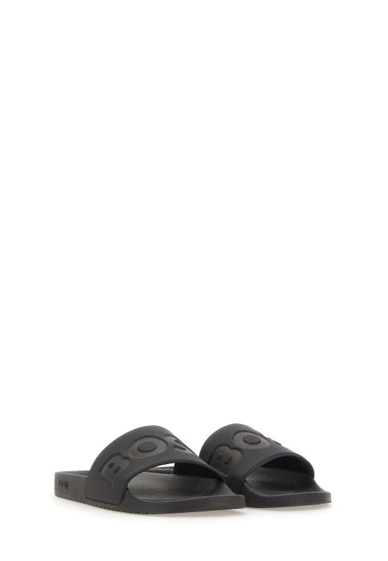  보스 뮬/슬리퍼 50536835 001 Black - BOSS