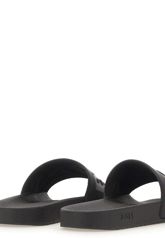  보스 뮬/슬리퍼 50536835 001 Black - BOSS