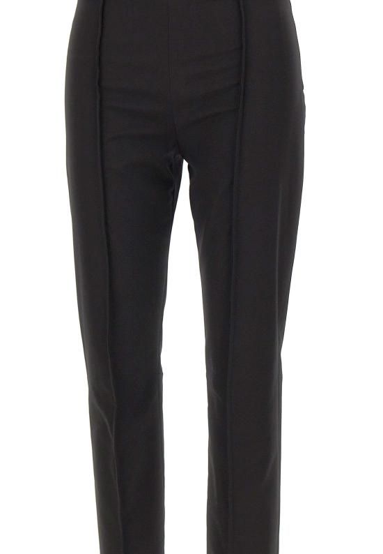 26SS MM6 메종마르지엘라 스트레이트 팬츠 S62KB0258 M35878900 Black - MM6 MAISON MARGIELA