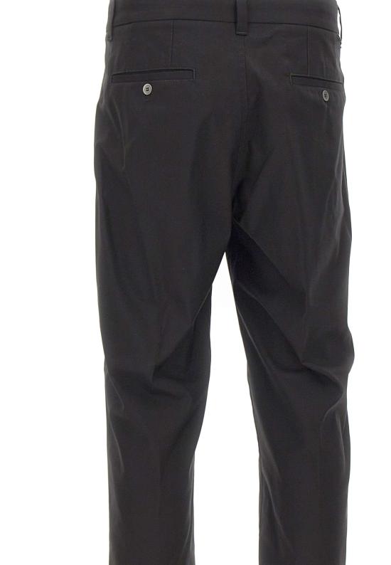 26SS 파올로페코라 스트레이트 팬츠 B1250199 9000 Black - PAOLO PECORA