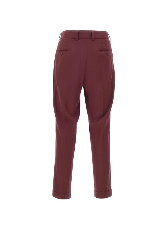 26SS 파올로페코라 스트레이트 팬츠 B1263632 4469 Red - PAOLO PECORA