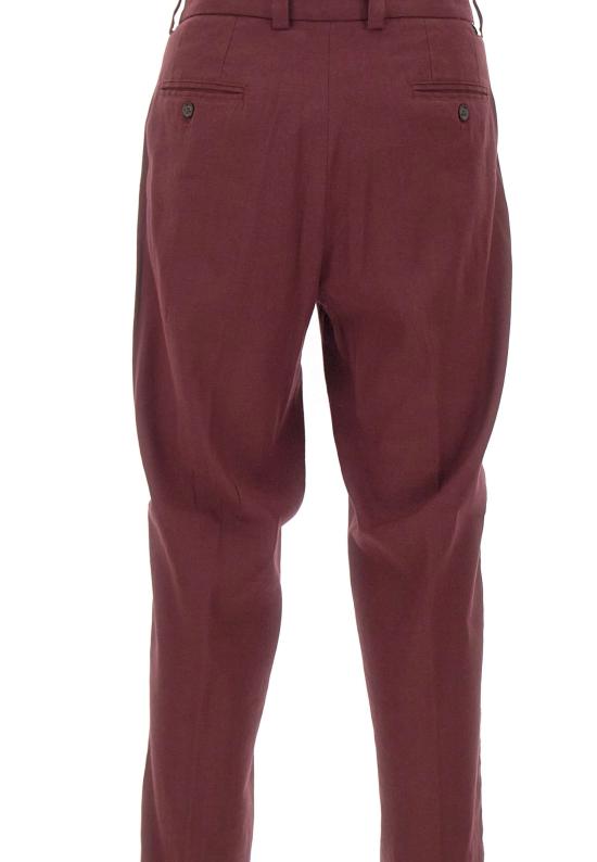 26SS 파올로페코라 스트레이트 팬츠 B1263632 4469 Red - PAOLO PECORA