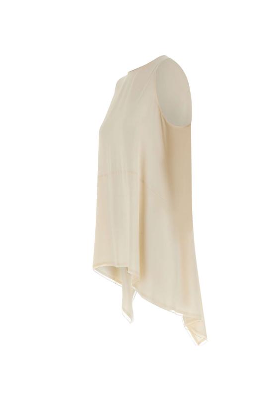 26SS 파비아나 필리피 민소매 티셔츠 TPD276F743 M1520145 WHITE - FABIANA FILIPPI