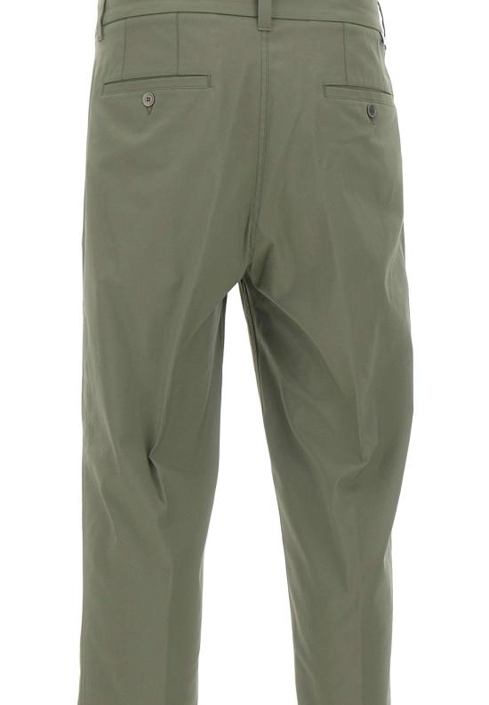 26SS 파올로페코라 스트레이트 팬츠 B1250199 5577 Green - PAOLO PECORA