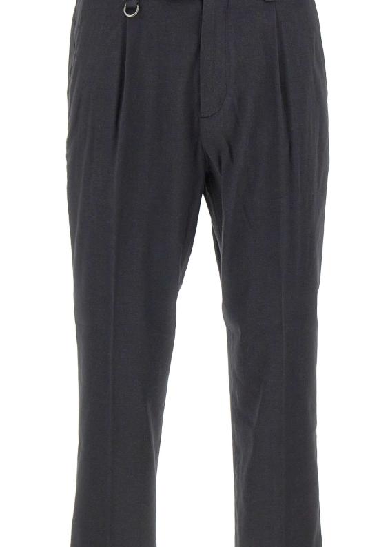 26SS 파올로페코라 스트레이트 팬츠 B1263632 9000 Black - PAOLO PECORA