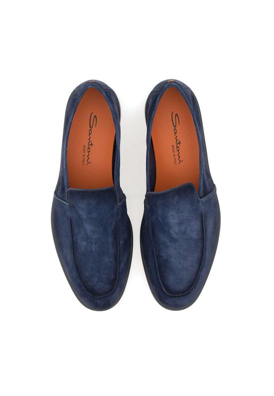 26SS 산토니 로퍼 MGAR18829OOTSEAA U60 Blue - SANTONI