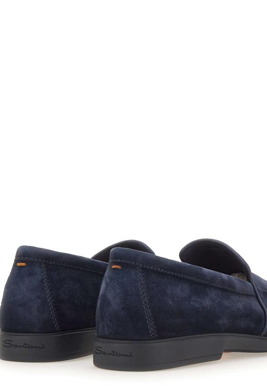 26SS 산토니 로퍼 MGAR18829OOTSEAA U60 Blue - SANTONI