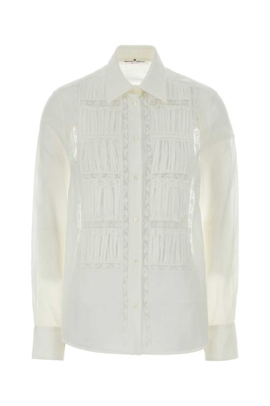 26SS 에르마노 설비노 셔츠 D482K703APJBN 10602 White