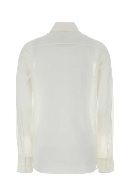 26SS 에르마노 설비노 셔츠 D482K703APJBN 10602 White - ERMANNO SCERVINO