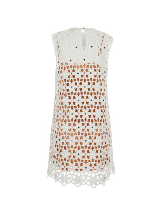 26SS 마이클 코어스 미디 원피스 MS683CWKNE 100 White - MICHAEL KORS