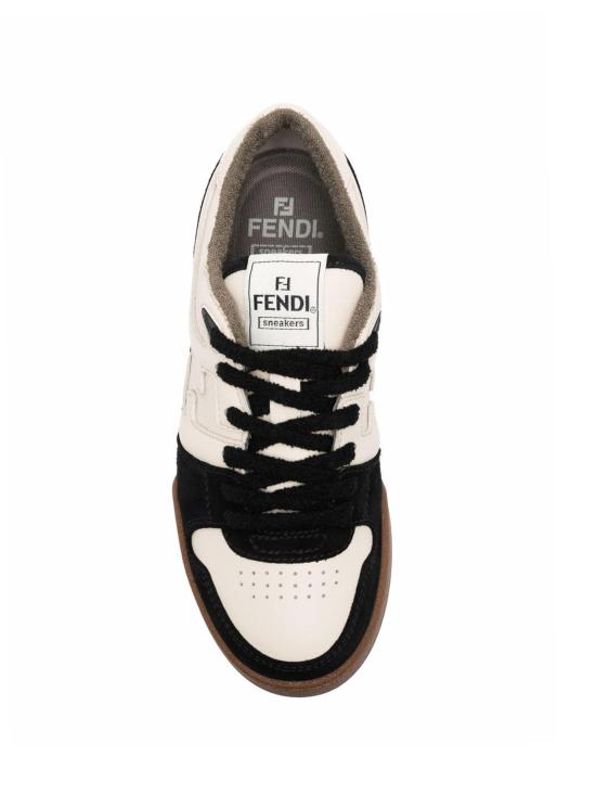 26SS 펜디 매치로우탑 스니커즈 7E1493 AHH2F1FZB NERO MILK NERO - FENDI