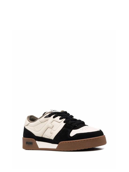 26SS 펜디 매치로우탑 스니커즈 7E1493 AHH2F1FZB NERO MILK NERO - FENDI