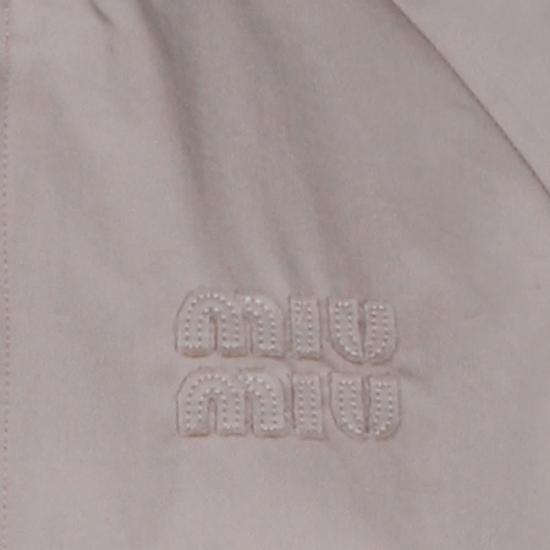  미우미우 자켓 캐주얼 재킷 다크 베이지 & 그린 - MIU MIU