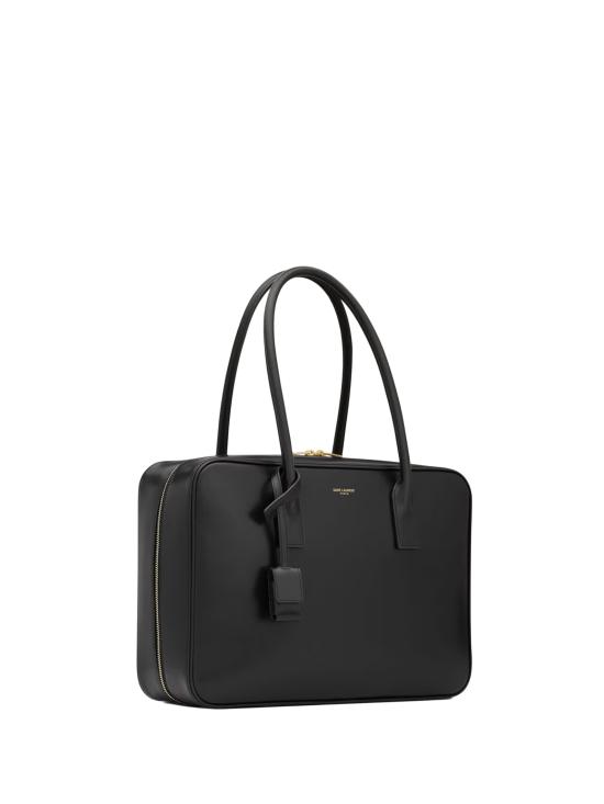 25FW 생로랑 삭 드 주르 박스 생로랑 버필로 백 832383 0SX0W1000 Black - SAINT LAURENT
