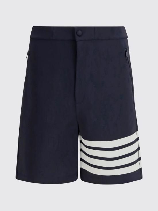 26SS 톰브라운 4바 테크 쇼츠 MJQ237A J0242 415 NAVY DOM - THOM BROWNE