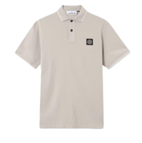 26SS 스톤 아일랜드 폴로 티셔츠 L1S15 2200010 S0018 V0061 PEARL GRAY DOM