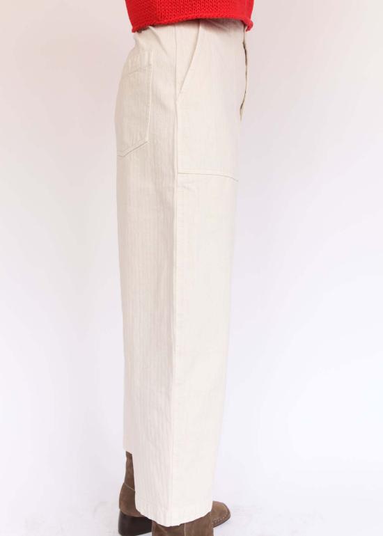  샤이나 모트 크롭 팬츠 페인터 팬츠 - SHAINA MOTE