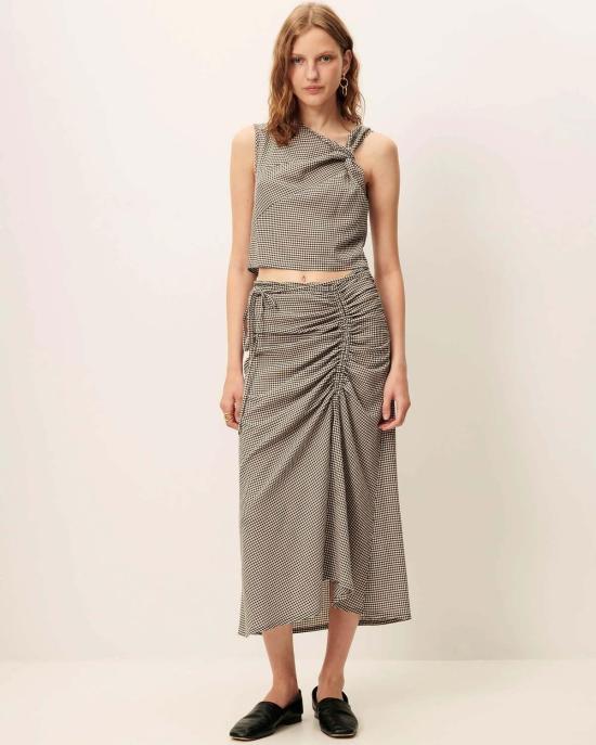  메이블앤모스 롱 스커트 세순 아를레타 스커트 - MABEL AND MOSS