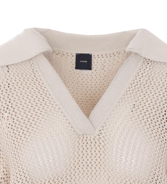 26SS 핑코 스웨터 106838 A3B4C44 Grigio ostrica - PINKO