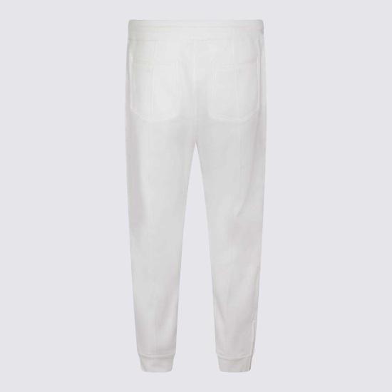  브루넬로 쿠치넬리 스트레이트 팬츠 Brunello Cucinelli 코튼  베이지 - BRUNELLO CUCINELLI