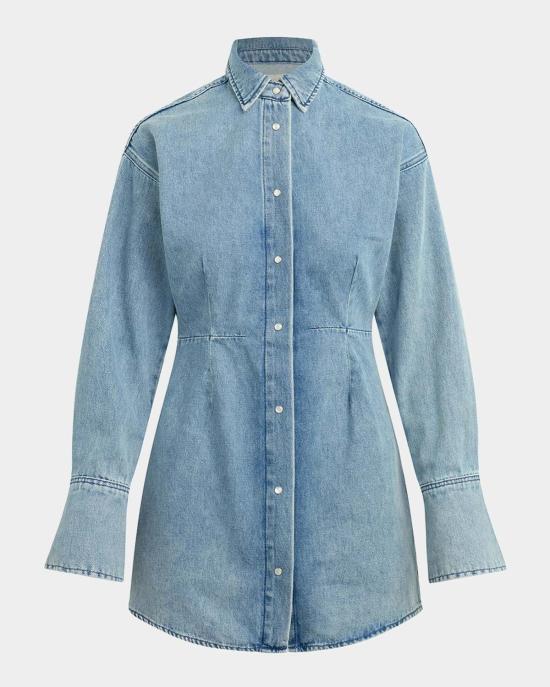  페이보릿 도우터 데님 원피스 페이버릿 도터 아이즈 온 미 드레스 - FAVORITE DAUGHTER