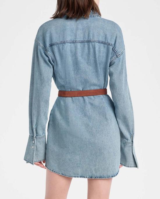  페이보릿 도우터 데님 원피스 페이버릿 도터 아이즈 온 미 드레스 - FAVORITE DAUGHTER