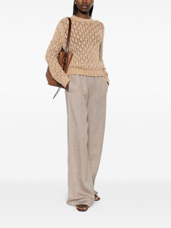 26SS 파비아나 필리피 스트레이트 팬츠 PAD276F291 M1310161 Dove Grey - FABIANA FILIPPI