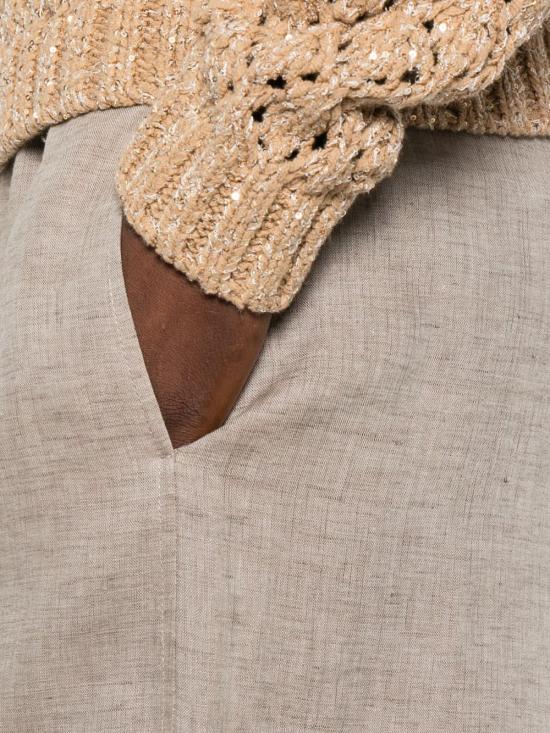 26SS 파비아나 필리피 스트레이트 팬츠 PAD276F291 M1310161 Dove Grey - FABIANA FILIPPI