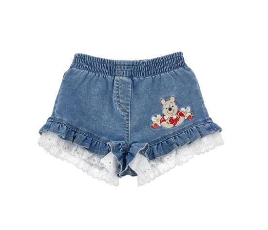 26SS [키즈] 모나리자 데님 숏팬츠 39G409 7017 0062 Blue