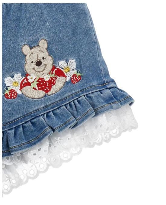 26SS [키즈] 모나리자 데님 숏팬츠 39G409 7017 0062 Blue - MONNALISA