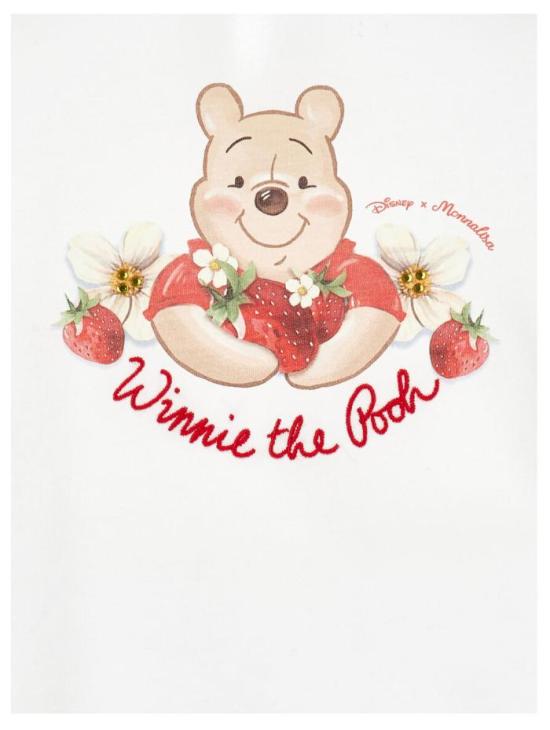 26SS [키즈] 모나리자 티셔츠 39G611 7002 0099 White - MONNALISA