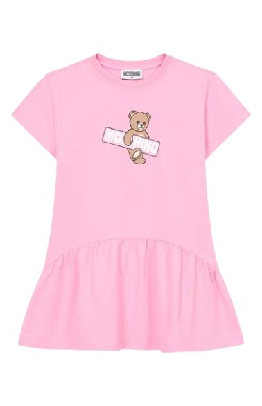 26SS [키즈] 모스키노 원피스 HDV0HK LFA07 51473 Pink