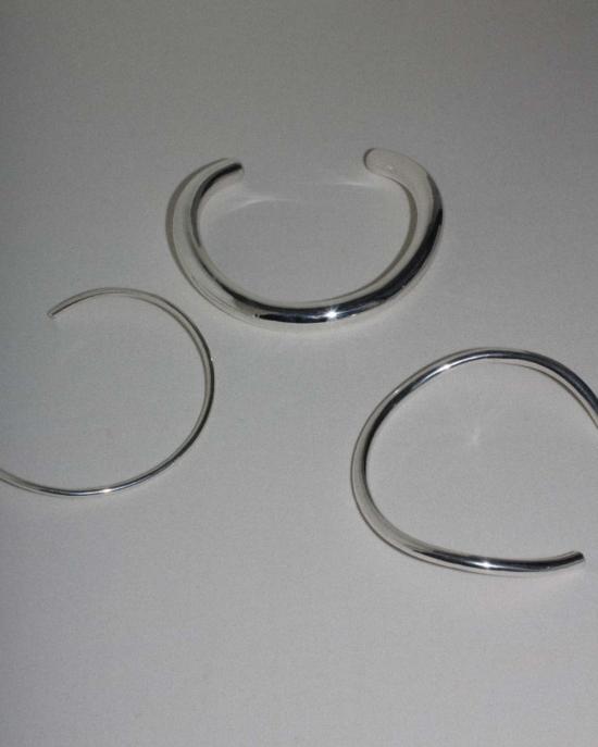  아니카 이네즈 팔찌 튜브 칼라 실버 - ANNIKA INEZ