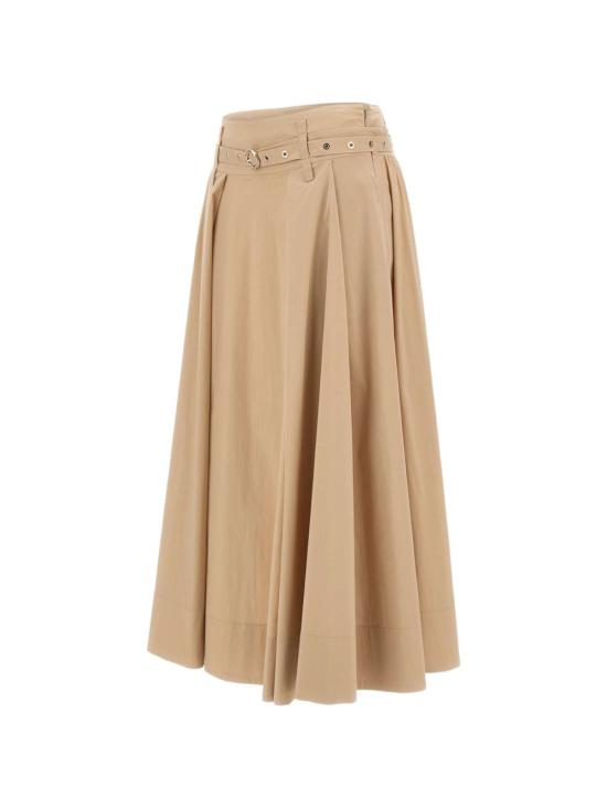 26SS 리우조 미디 스커트 CA6274 T297AP9574 Cappuccino light - LIU JO