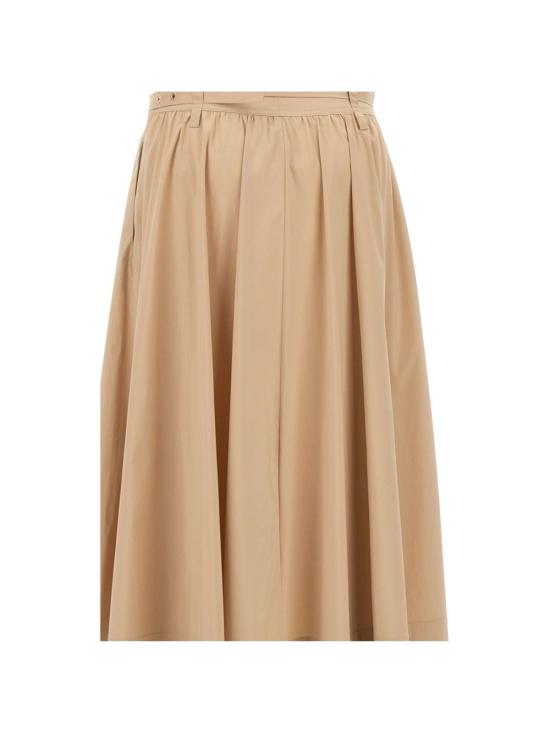 26SS 리우조 미디 스커트 CA6274 T297AP9574 Cappuccino light - LIU JO