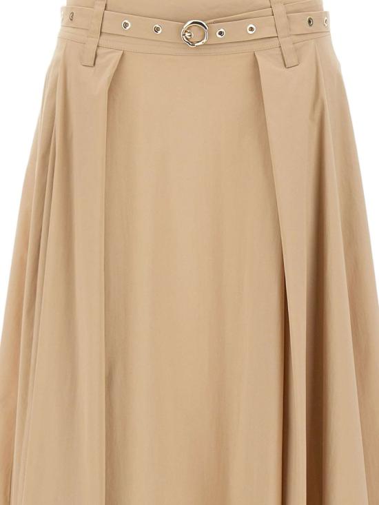 26SS 리우조 미디 스커트 CA6274 T297AP9574 Cappuccino light - LIU JO