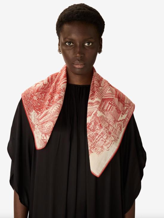  이누이 에디션 머플러/스카프 Inoui Editions Square 65 피라네시 스카프