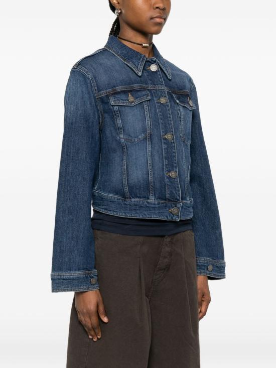 26SS 핑코 데님 자켓 106388 A340PJD Denim medio - PINKO