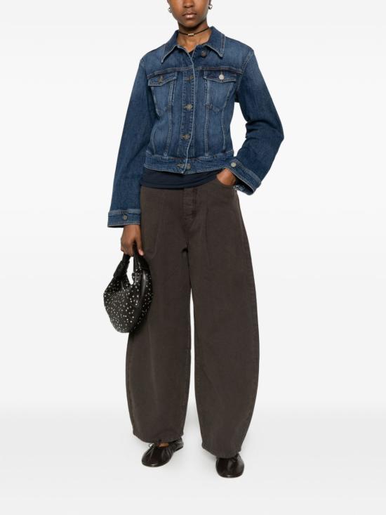 26SS 핑코 데님 자켓 106388 A340PJD Denim medio - PINKO