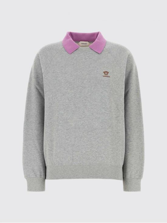 26SS 베르사체 폴로 티셔츠 10245721A17914 2EW40 Grey - VERSACE